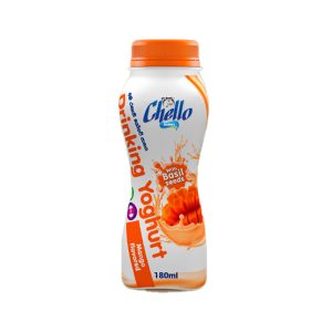 Chello Drinking Yoghurt Mango with Basil Seeds – 180ml