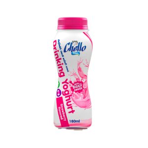 Chello Drinking Yoghurt Strawberry with Basil Seeds – 180ml