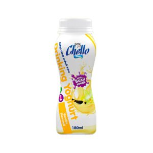 Chello Drinking Yoghurt Vanilla with Basil Seeds – 180ml