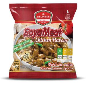 Delmege Chicken Flavoured Soya Meat – 90g