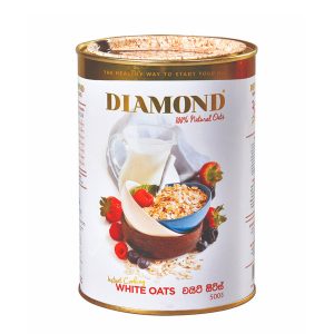 Diamond White Oats – Canned – 500g