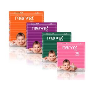 Marvel Baby Diapers 16pcs Pack