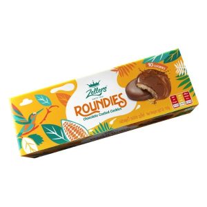 Zellers Roundies Chocolate Coated Cookies 100G